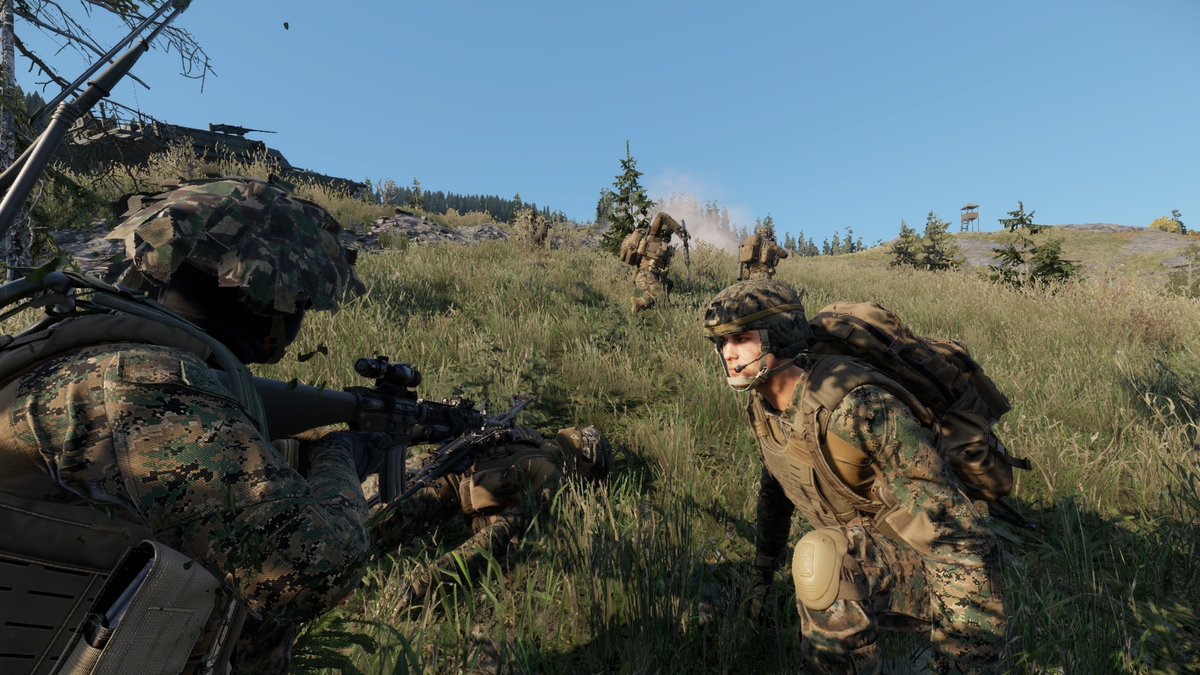 DoggoParkServer's tweet photo. 先日、イベントを開催しました！
今回は、Operation Flashpoint: Dragon Risingのミッションの一部にアレンジ加えたイベントでした！
以前ハロウィンの時には、ゾンビイベントもやりましたね！

#Arma #ArmaRefoger #DoggoPark https://t.co/zx4FaT3jik