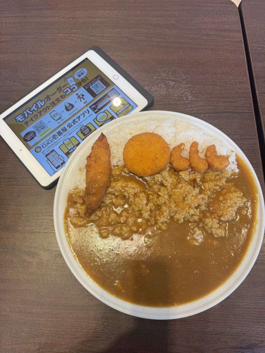 naoboo2000's tweet photo. @misojiyuu ココイチ行くと食べすぎちゃいます💦
カレーは飲み物😅 https://t.co/pO2RUiPvNU