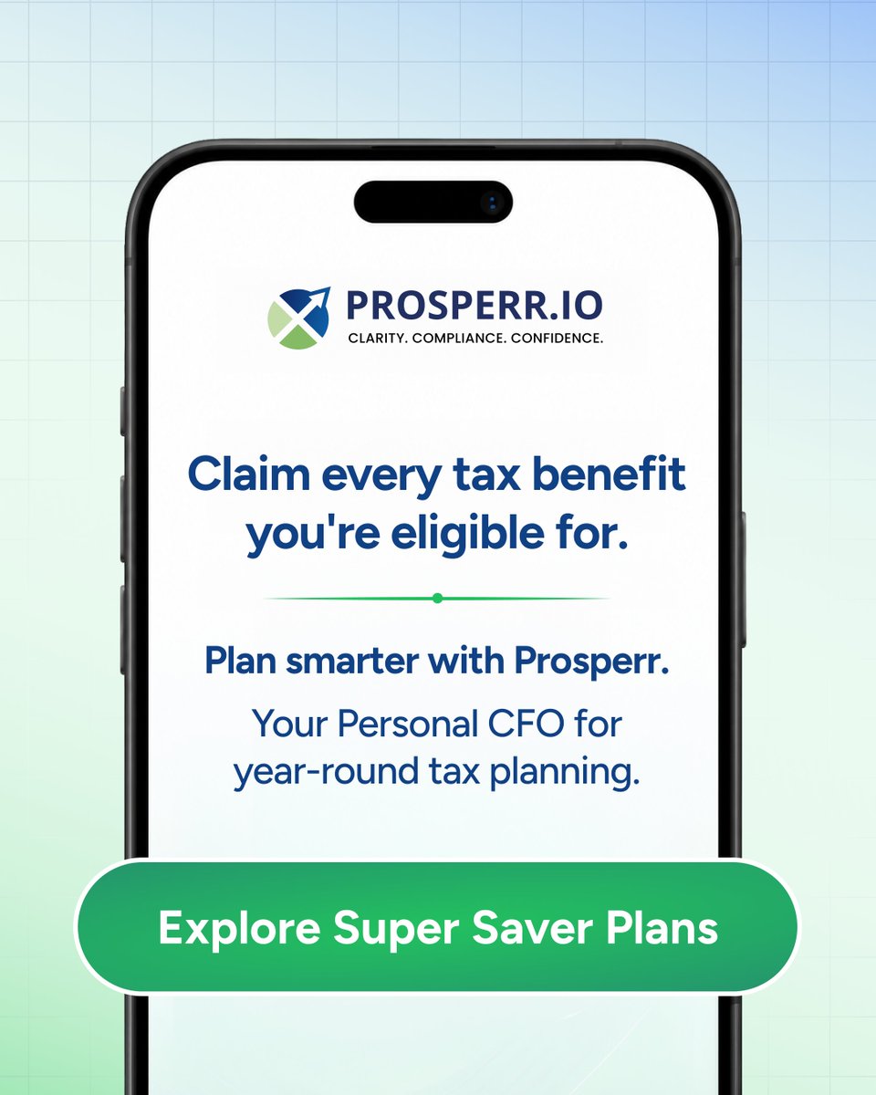 ProsperrOne's tweet photo. Your employer's NPS contribution is added to your salary first for a reason. Swipe to understand how Section 80CCD(2) works and the tax benefits you can claim. Explore Prosperr: https://t.co/RPfoL6ot5n

#NPS #Section80CCD2 #TaxPlanning #Prosperr https://t.co/iyH9zcqBWm