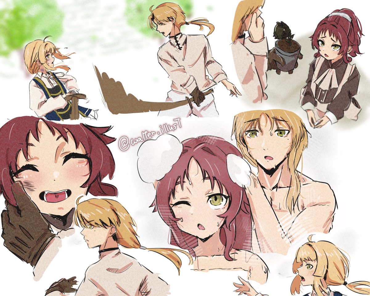 walter_illust's tweet photo. #今月描いた絵を晒そう
依頼も入れたら今月だけで15枚！👏
来月は20枚めざすぞーーーーー✨✨

今月たくさんのご依頼やフォローありがとうございます！
今後ともよろしくお願いいたします https://t.co/hWkV0MaEec