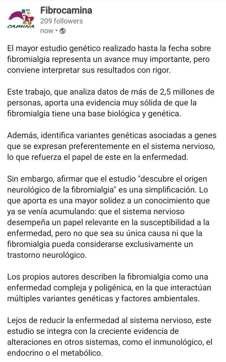 Fibrocamina tweet picture