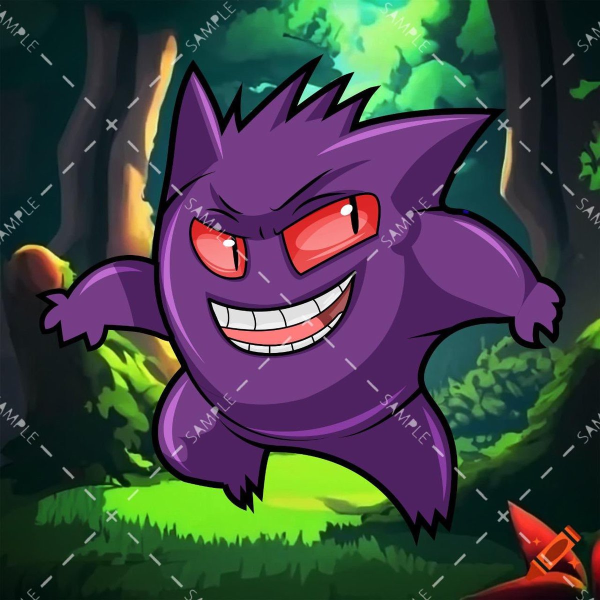 thegrace32's tweet photo. Lurking in the shadows! 💜😈 Custom Gengar artwork fresh out of the forest. What’s your absolute favorite Ghost-type Pokémon? Drop it below! 👇

#Pokemon #Gengar #GhostPokemon #PokemonArt #AnimeArt #DigitalArt #ArtistOnX #DigitalIllustration #CharacterArt #ConceptArt https://t.co/yz9N0GHTwN