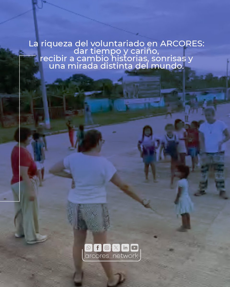 ARCORES_NETWORK's tweet photo. Semanas de apoyo escolar, talleres, juegos y mucho cariño compartido con niños, adolescentes y mayores del pueblo. Gracias a las #MisionerasAgustinasRecoletas por hacernos sentir en casa.
Así es el voluntariado ARCORES 🌍 https://t.co/3RksxBZg4N #colombia #voluntariado https://t.co/4u3PJkLUZR
