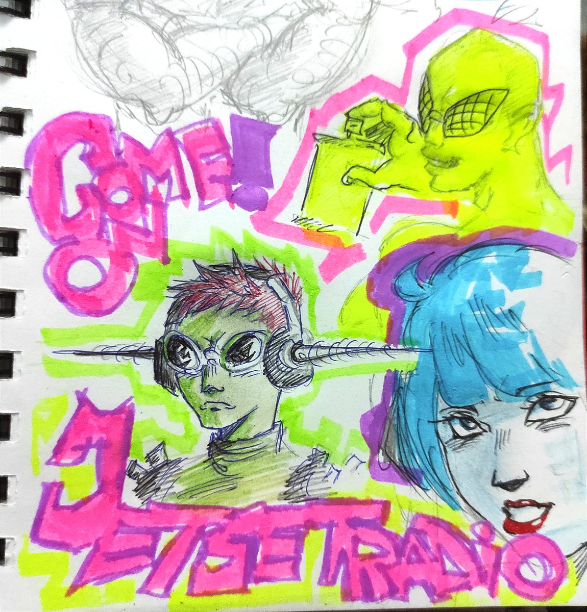 JanxJunk's tweet photo. old sketchbook https://t.co/RTcUqgzL7o