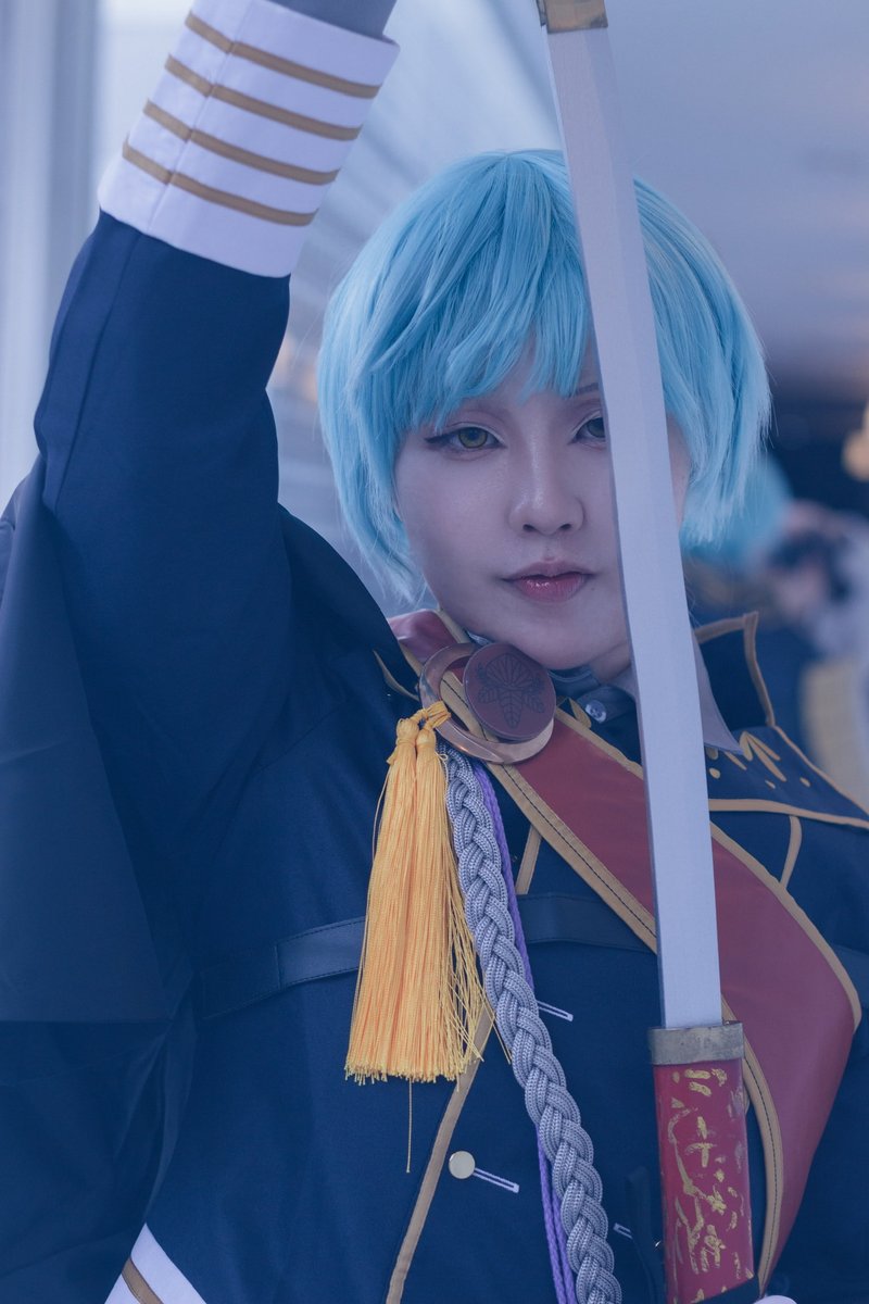 mumumu_cos's tweet photo. cos / 刀剣乱舞 / 一期一振

　斬る

===
#えざき舎
#佐倉市立美術館
#むｩの星巡り

📸▶︎ろあちゃん https://t.co/joYAGD3O5Y
