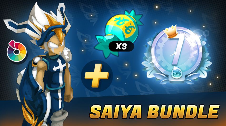 DOFUSTouch_EN's tweet photo. 🔥 The Saiya bundle is available in the shop!
🛍️ It includes:
- a Saiya ceremonial set (colorable);
- 3 Shigekax Coco;
- 7 days of Elite Bonus Pack. 💎
Get it before Tuesday, August 4 at 8:00 AM! ⏳ https://t.co/UP9ibywh2x