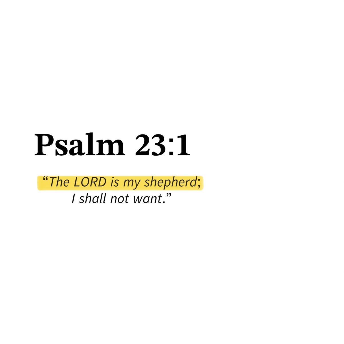 Holy__Bible1's tweet photo. Psalm 23:1 https://t.co/LCxgTEeLKC