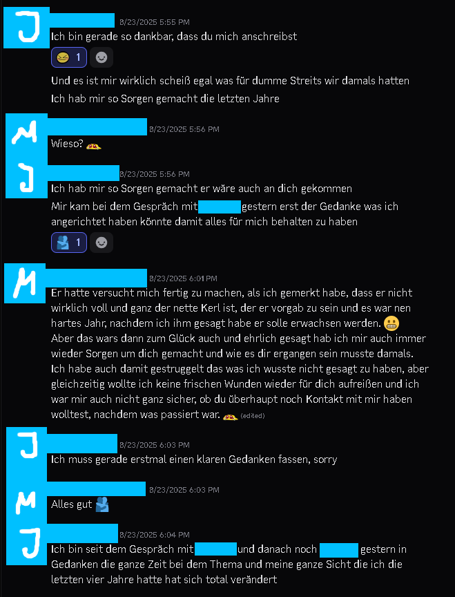 MissingBergNo's tweet photo. okay sind, um ehrlich zu sein.)

Und hier auch nochmal was bezüglich des Themas, von der damals 17 Jährigen (J).
(Namen sind hier jetzt zensiert wegen Privatsphäre!) https://t.co/g4GPmKGNOj