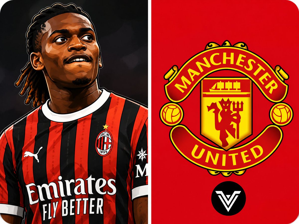 ItsVeliq's tweet photo. 🚨🚨 | BREAKING: Manchester United are INTERESTED in signing AC Milan forward Rafael Leao this summer.

[@NicoSchira ]

#mufc #MUFC #TransferNews #TransfersNews #ManUnited #RafaelLeao #UCL #TransferRumors #EPL https://t.co/C0nt1W8GTU