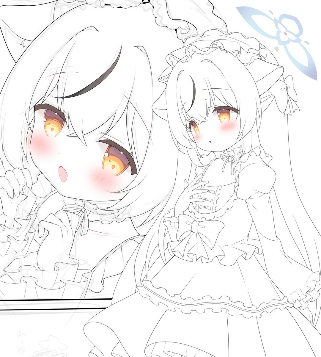 kazukiadumi_sub's tweet photo. ココナちゃん漫画wip🤍🖋️ https://t.co/UbvMRgRvlc