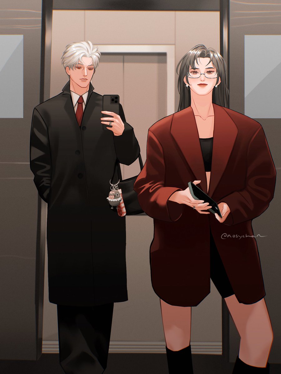 nosychan's tweet photo. Late night date🌝

#Sylus https://t.co/BqpVbIEblK
