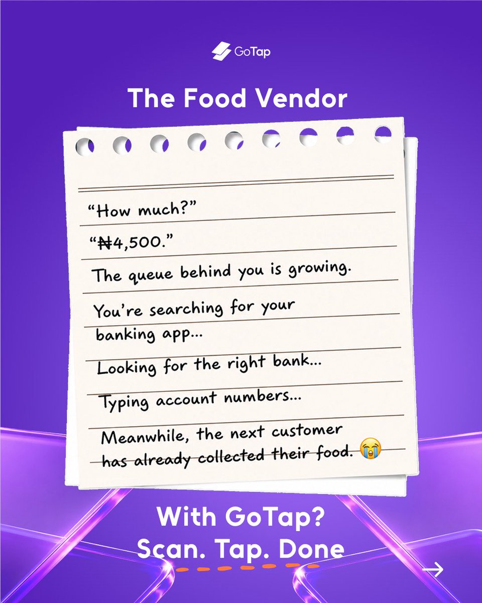 UseGoTap's tweet photo. Avoid uncomfortable situations. Just Tap, Pay and Done https://t.co/fPM3Vw75wZ