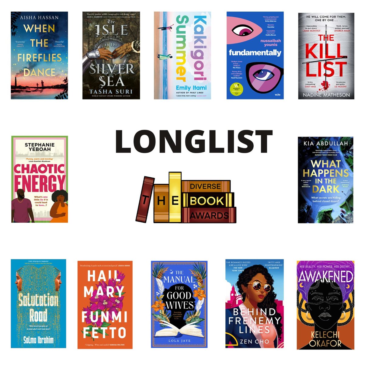 The_DBAwards's tweet photo. The Diverse Book Awards 2026 Longlist - Adult
See the full longlist (link in bio)
Congratulations to everyone! Please do support these amazing books and vote for your fav to win the Readers' Choice Award

Sponsored by Lorella Belli Literary Agency 

#TheDBAwards https://t.co/BwZEoqejAn