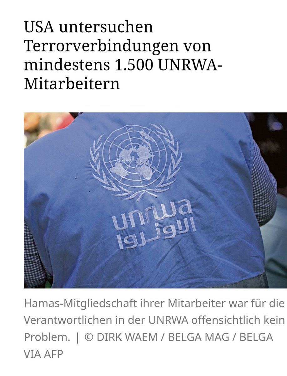 JuedRundschau's tweet photo. Die UNRWA ist alles andere als ein humanitäres Hilfswerk. Diese Organisation ist vielmehr ein politisch alimentierter Schutzraum für den Terror gegen Israel. Schon ihre Existenz ist ein historischer Sonderfall: Sie wurde eigens für die sogenannten „Palästinenser“ geschaffen, während alle anderen Flüchtlingsgruppen der Welt unter das Mandat des UNHCR fallen und kein eigenes, dauerhaftes Sonderhilfswerk besitzen. In Washington wächst nun der Druck: Mehr als 90 republikanische Kongressabgeordnete fordern die vollständige Auflösung der Organisation, während US-Behörden offenbar Terrorverbindungen von mindestens 1.500 UNRWA-Mitarbeitern untersuchen. Schon frühere Aussagen von UNRWA-Verantwortlichen machten deutlich, dass eine offenkundige Mitgliedschaft in der Hamas offenbar kein Grund war, Mitarbeiter von der Gehaltsliste des Hilfswerks zu streichen. (JR)

Von Stefan Frank

Mehr als neunzig republikanische US-Kongressabgeordnete unter Führung von Mike Lawler, Mitglied des Repräsentantenhauses aus New York, haben sich in einem offenen Brief an US-Präsident Donald Trump gewandt. Sie fordern die Auflösung des Palästinenserhilfswerks der Vereinten Nationen (UNRWA).

Angesichts der Terroranschläge der Hamas vom 7. Oktober und der Entscheidung der Vereinigten Staaten, der UNRWA finanzielle Mittel vorzuenthalten, sei es „unerlässlich, dass wir die Tätigkeit der Organisation in einem breiteren Kontext betrachten – nicht nur im Gazastreifen, sondern auch im Westjordanland, in Jordanien, im Libanon und in Syrien“. Man dürfe sich nicht länger auf „gescheiterte Systeme stützen, die den israelisch-palästinensischen Konflikt noch weiter verfestigt haben“, heißt es in dem offenen Brief.

Anstatt die Flüchtlingskrise im Zuge des arabisch-israelischen Kriegs von 1948/1949 zu lösen, habe die UNRWA durch ihre „beispiellose Praxis“, den Flüchtlingsstatus über Generationen hinweg zu vererben, das Problem „verfestigt und ausgeweitet“. Dadurch sei „eine ehemals zeitlich begrenzte humanitäre Angelegenheit in eine dauerhafte und stetig wachsende politische Herausforderung verwandelt“ worden. Indem die UNRWA Millionen von Nachkommen von Flüchtlingen im Westjordanland, im Libanon und in Syrien vollständig alimentiere, hätten die jeweiligen Gastregierungen kaum „Anreize, langfristige Lösungen“ anzustreben. „Dies hat dazu geführt, dass Millionen von Menschen vom Hilfswerk abhängig bleiben und die Flüchtlingskrise dadurch in die Länge gezogen wird.“

Darüber hinaus stehe die UNRWA seit Langem in der Kritik, weil in ihren Schulen Antisemitismus gefördert und Terrorismus verherrlicht werde. „Dies wirft ernste Fragen hinsichtlich der Rolle der Organisation bei der Radikalisierung palästinensischer Jugendlicher auf.“ Die UNRWA, so die Abgeordneten, habe eben nicht als „stabilisierender Faktor“ gewirkt, sondern vielmehr die „Flüchtlingskrise verfestigt“ und „jene Rahmenbedingungen gestärkt, die das Fortbestehen des Terrorismus“ begünstigten.

https://t.co/lunNFETf5H