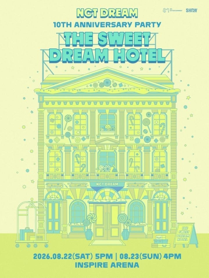 TixHubAsia's tweet photo. ✨  NCT DREAM 10TH ANNIVERSARY PARTY [THE SWEET DREAM HOTEL] 👑

NCT DREAM デビュー10周年アニバーサリーパーティー『THE SWEET DREAM HOTEL』韓国公演のチケット代行事前予約を開始いたしました。プレミアエリアやVIP良席の確保まで、プロのシステムで確実サポートいたします。

📅 日時： 2026年8月22日 (土) 17:00 / 8月23日 (日) 16:00

📍 会場： INSPIRE ARENA

🎟️ 状況： 即時事前予約可能

⚡ サービスのポイント：
・FC先行、VIPフロア、前方グラウンド席のご要望に対応
・海外決済、現地発券、入場手続きまでトータルサポート

📩 お申し込み方法：
【ご希望エリア / 枚数 / ご予算】を明記の上、DMにてご連絡ください。
※チケット確保後、すぐにお支払い可能な方のみDMをお送りいただくようお願いいたします。

#NCTDREAM #ドリム #엔시티드림 #THESWEETDREAMHOTEL #ドリムファンミ #チケット代行 #티켓대행 #代理チケッティング #チケッティング代行 #ソウルコン代行 #韓国コン代行 #海外コン代行 #チケット譲 #양도 #WTS #WTE #KPOPチケット
