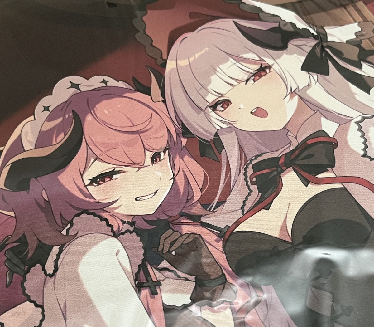 MusuiMarein's tweet photo. シャロカードのデスクマット届いて嬉しい！！2コこうた！！ https://t.co/14lrBaXC0x