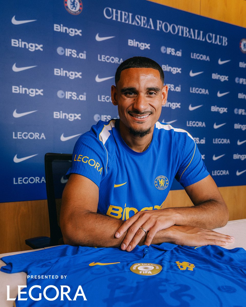 ChelseaFC's tweet photo. Delighted to have you, @LacroixMaxence. 💙