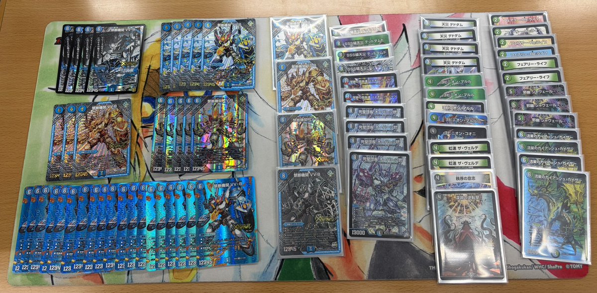 prinnyclub's tweet photo. 【レジェンド解禁祭】

7月30日(木)参加者8名

全勝者： ＶＶー８さん

デッキ名：アナカラー ＶＶー８

コメント：殿堂解除サイコー!!

#デュエマ #デュエルマスターズ https://t.co/DSrUtL4jL4