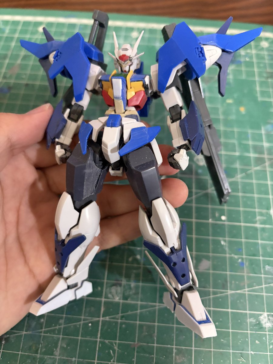 mika_OO_'s tweet photo. ダブルオースカイ
懐かしさ補正でものすごい勢いで作ってる https://t.co/sCFdF12Jnk