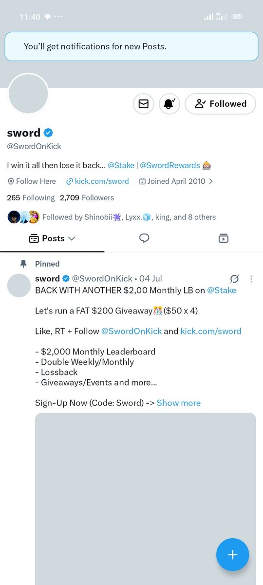 ssmithsznn's tweet photo. @jessimckingpin @SwordOnKick Hopefully I get this one today😞

9k7Sv5rUTMvMWCaUoz65TZNbGtanjr7nYjN1EjguXXzn https://t.co/ksT6TxFyfb