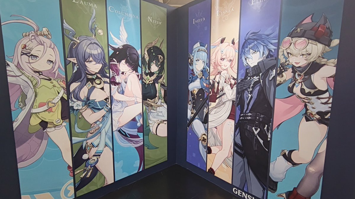 zeanmudrif's tweet photo. Booth Genshin masih ada freebies
#GenshinImpact #HoYoFEST2026 https://t.co/2iZvRMkse9