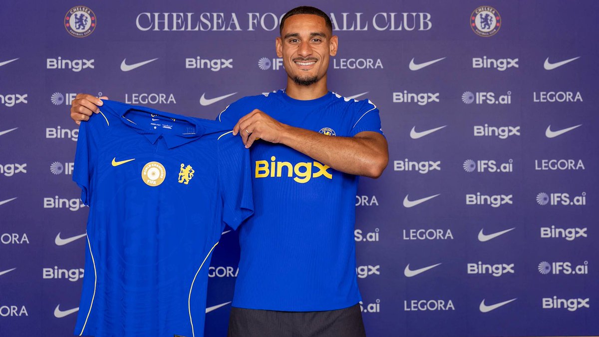 WePlayFPL's tweet photo. Maxence Lacroix says his Chelsea switch is “the best move for me” because it’s “the best club in the world.” The former Palace centre-back, 26, joins as the 3rd signing of the Xabi Alonso era. 🔵 #Chelsea https://t.co/ah9jgflZwi