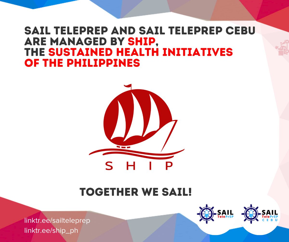 SailClinics's tweet photo. #SAILTelePrEP, #SAILTelePrEPCebu, and #telePrEPph also save and improve lives by providing HIV test kit &amp; #PrEP via delivery, with the management of @SHIP_PH, in partnership with @ejaf!

Know more about TelePrEP on https://t.co/xzkaRsIbUS and https://t.co/AigHaazag0! 📦 https://t.co/zGkF8yWBbp
