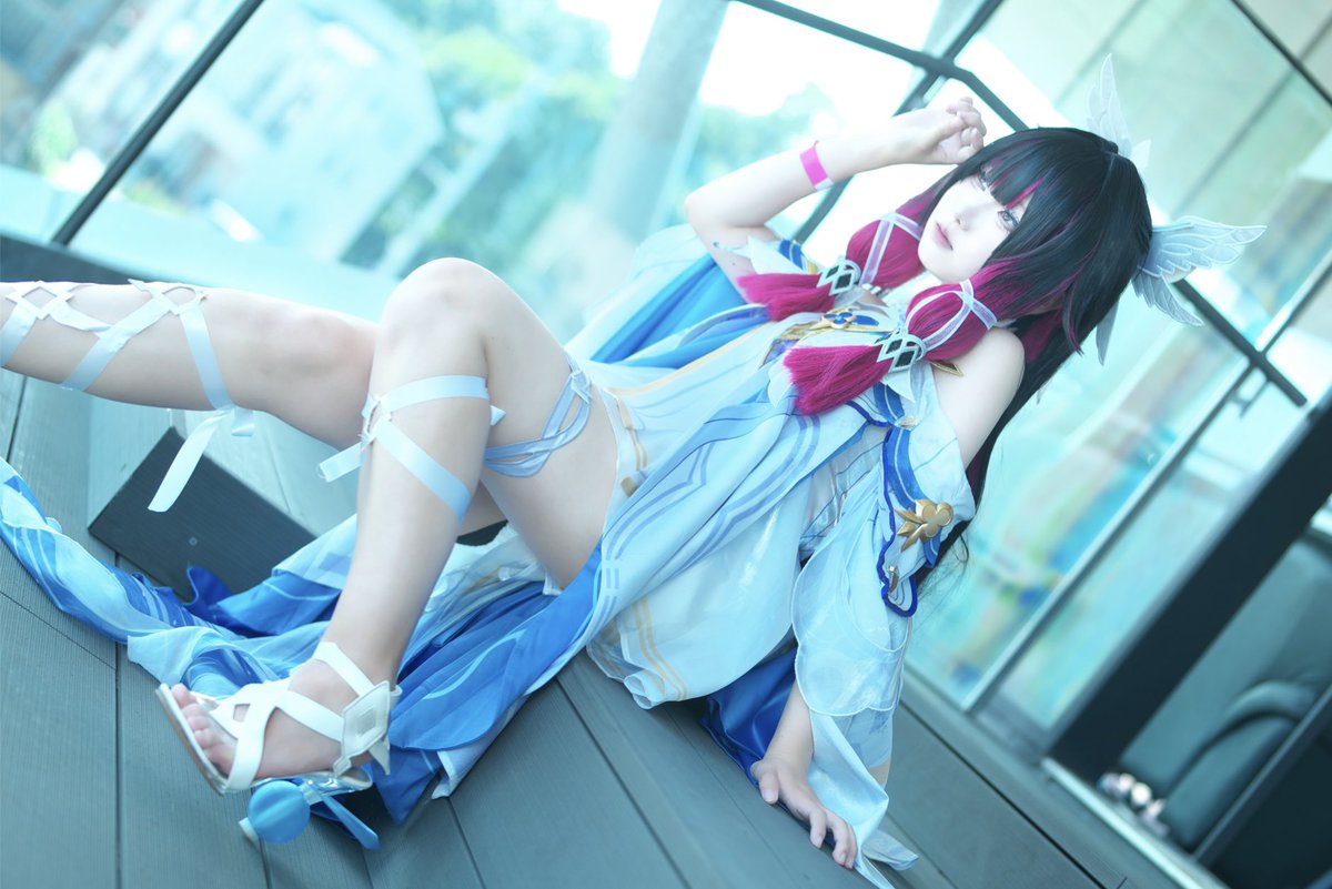 hoshikirei316's tweet photo. Cosplay/原神 コロンビーナ
 #コロンビーナコスプレ  #原神コスプレ 
 #ウシコス #Columbina https://t.co/V4v68oq3Pn