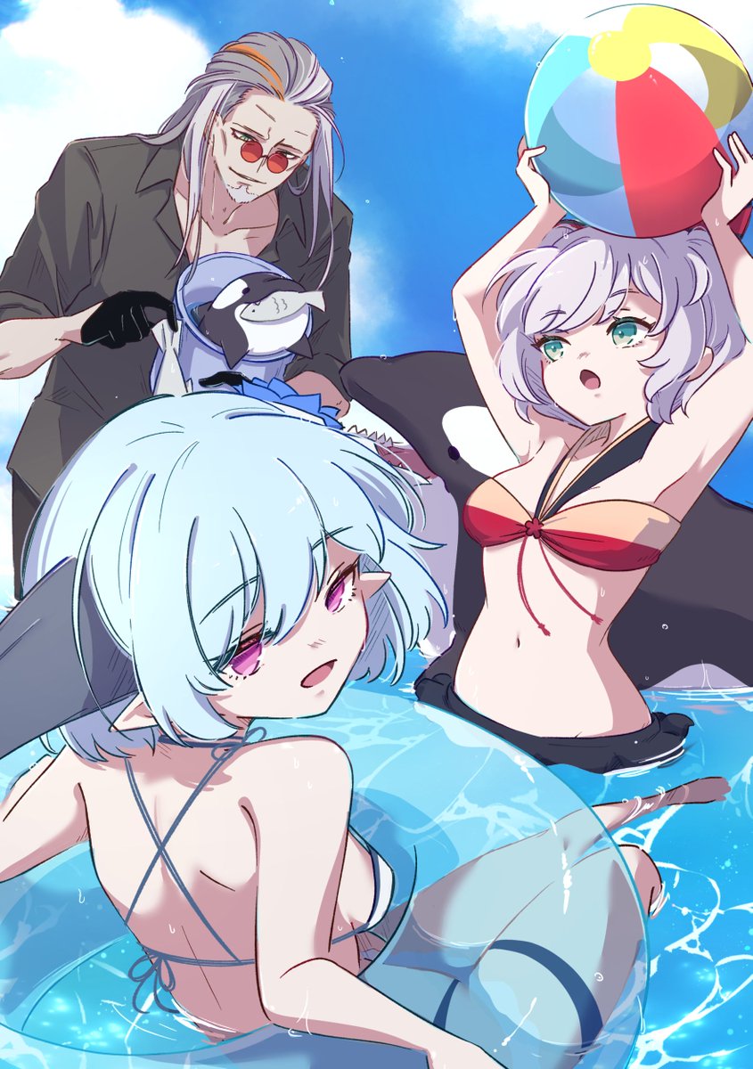 tonomae_Q's tweet photo. ドラゴン組とオルカ。#シャドバWB https://t.co/GbkDuWQzcv