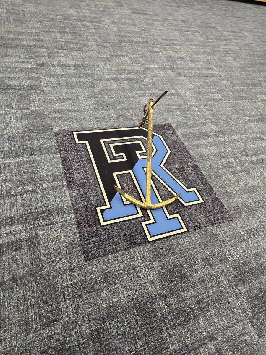 CoachRMcCormack's tweet photo. CONSISTENCY MATTERS! WE WILL Consistently Improve here @RhodyFootball and the NEW Rhody Football Locker Room is another example of our CONSISTENT Improvement! #3MoreFeet #Back2BackCAAChamps #Rhody https://t.co/oV398BYrjQ