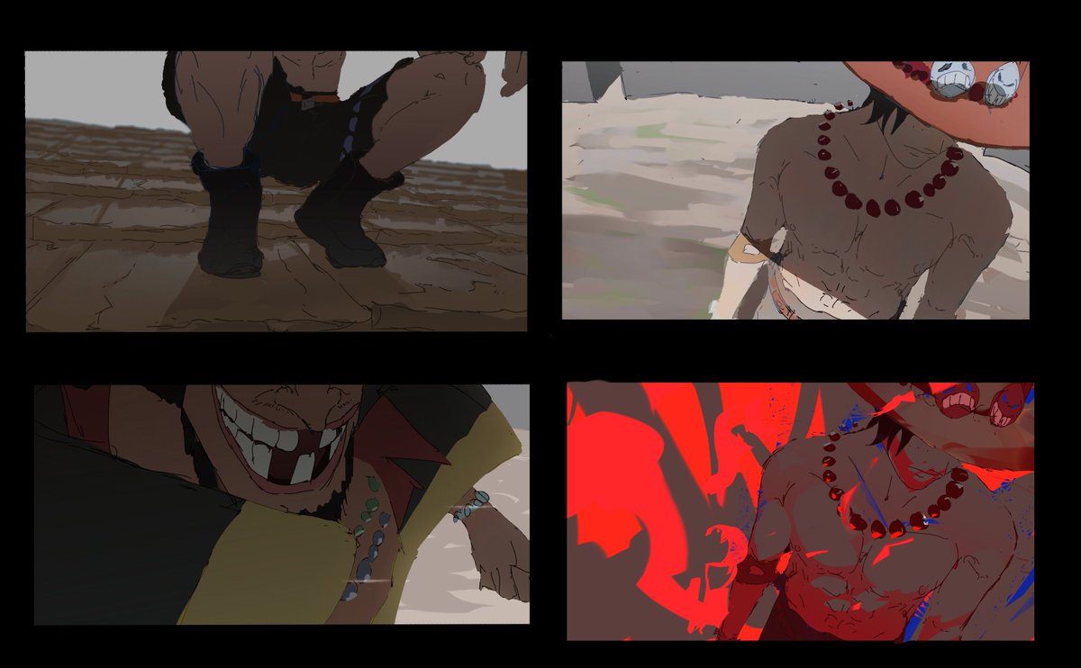 cestrafalgar's tweet photo. blackbeard vs ace https://t.co/i83cvARCw0