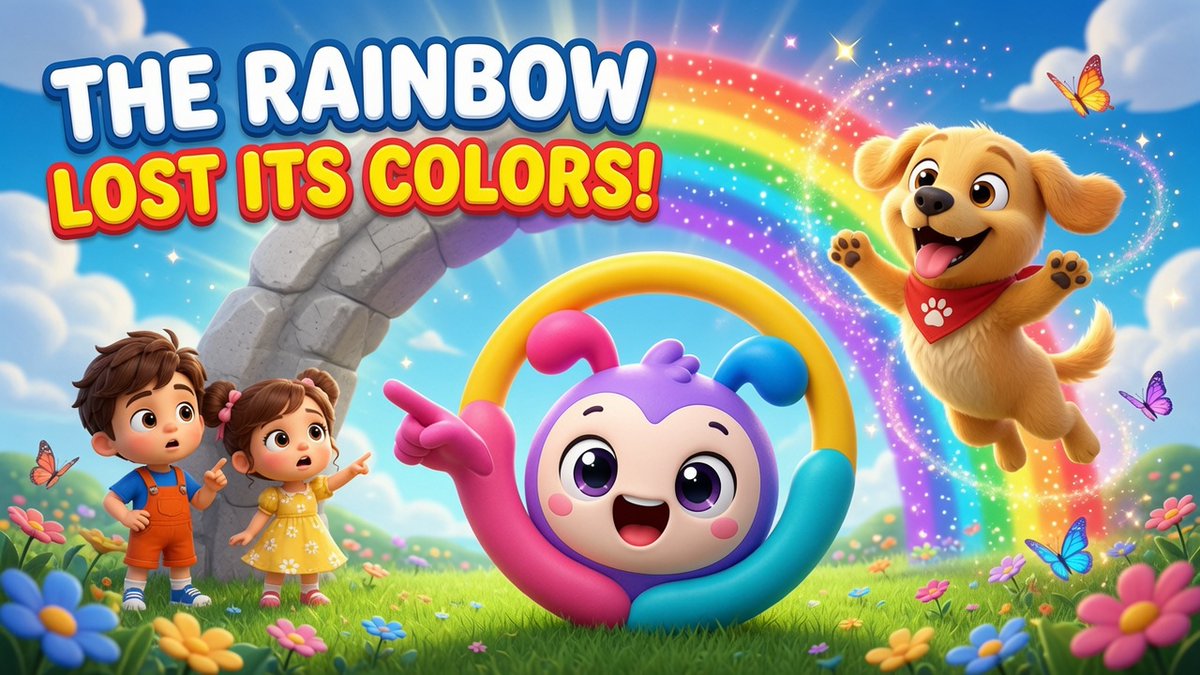 itsluliboo's tweet photo. 🌈 The Rainbow Lost Its Colors! | Fun Kids Rhyme & Learning Adventure 🎨✨

Uh-oh! The rainbow has lost its beautiful colors! 🌈 Join Buddy and the LuliBoo friends on a magical adventure to bring every color back through fun, laughter, and learning. Perfect for toddlers and preschoolers!
🎥 Watch the full video here: https://t.co/VCpn9Mbgmz

#LuliBoo #RainbowLostItsColors #KidsStories #KidsSongs #NurseryRhymes #ToddlerLearning #Preschool #EducationalVideos #YouTubeKids #FamilyFun