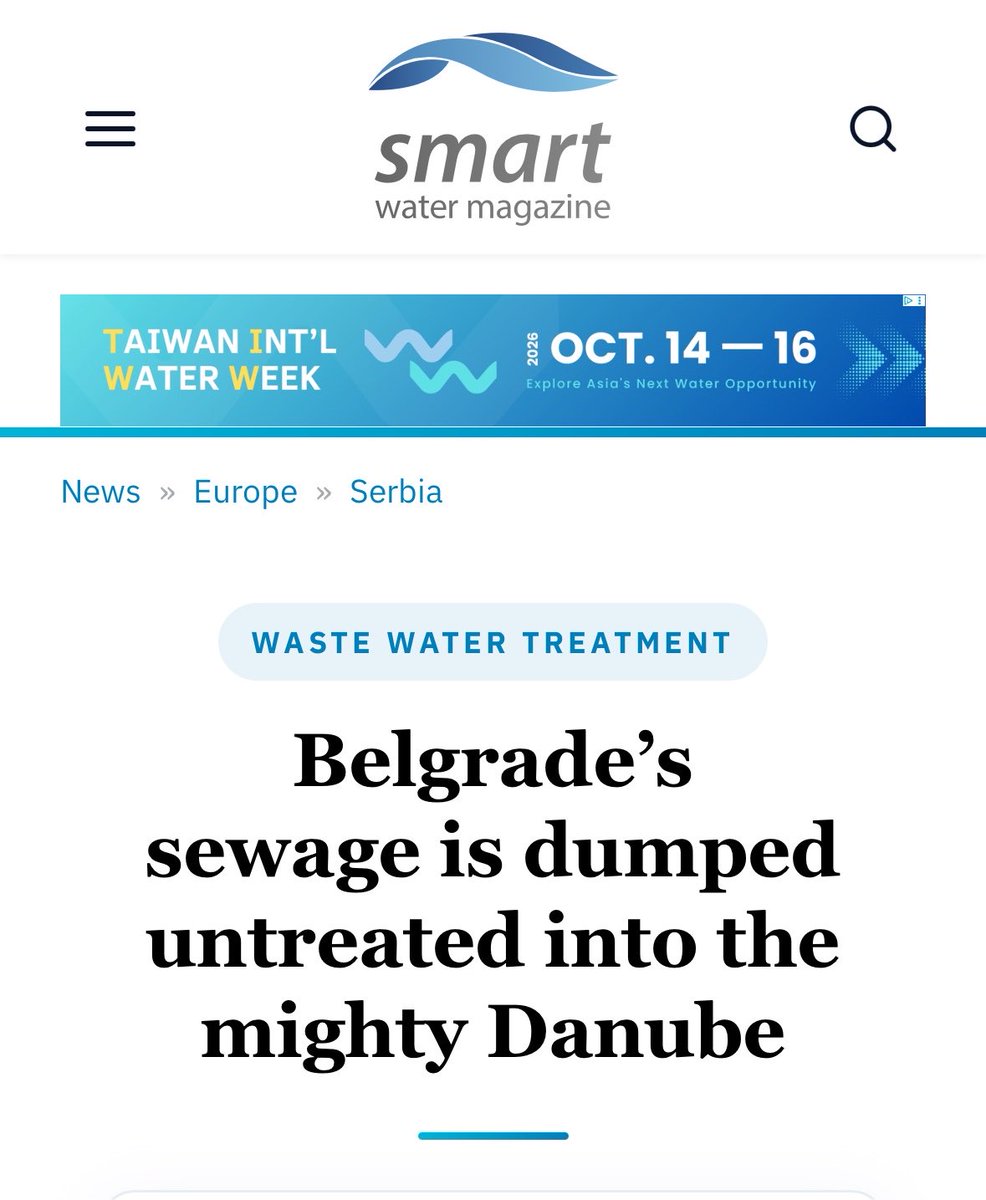 VornKael's tweet photo. @RT_Visual_on_X It’s from the shit Serbia dumps every month down in Danube river https://t.co/QhweWCJj6I