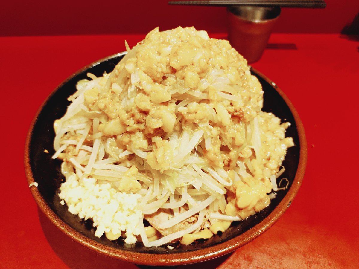 doryokushi's tweet photo. アブラーメン！！

#二郎
#荻窪 https://t.co/540jlUp0lE