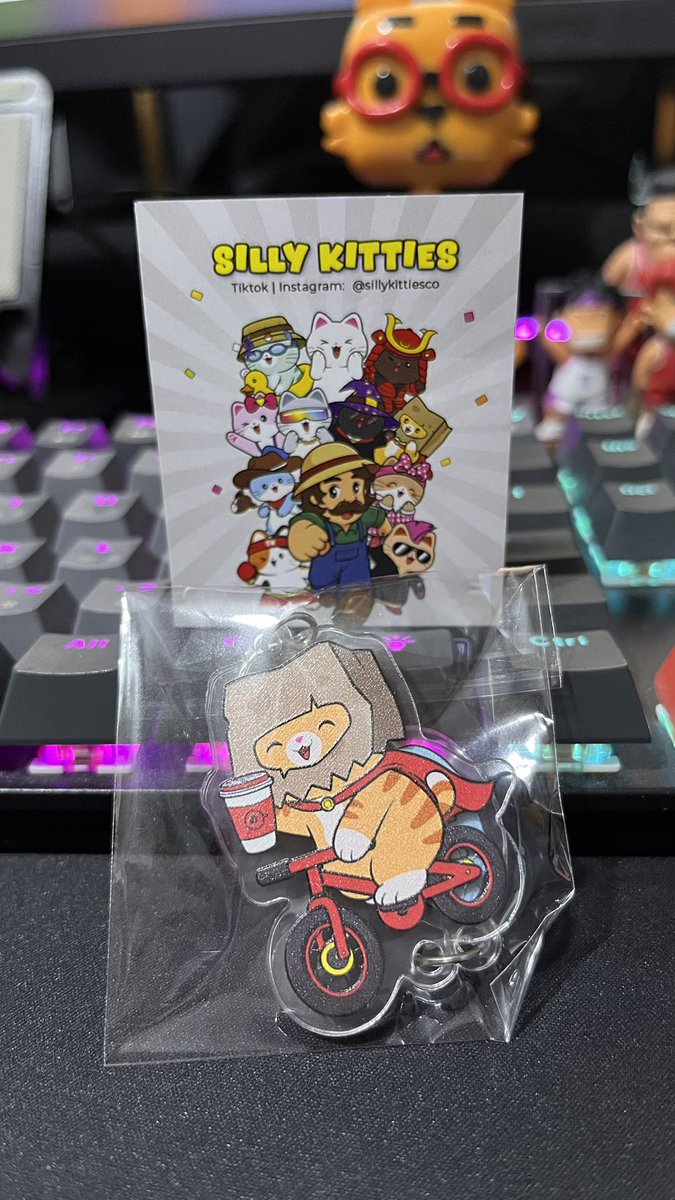 Jervin2289's tweet photo. Thankyou @pixels_online @sillykittiesco i received the irl ugc haha. 
even i paid $0.52 for so called “free shipping and free of charged” they so cute 🥰 its worth it. 💚 https://t.co/23BOfIxPM5