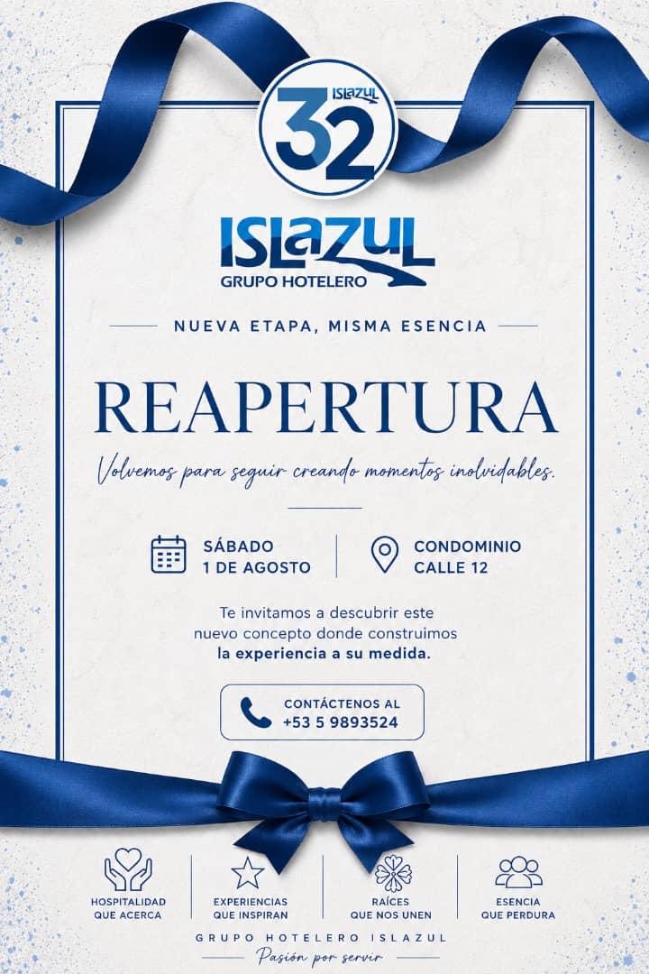 MarJimin1995's tweet photo. Próximamente: Reapertura Condominio Calle 12
#hotelesislazul https://t.co/Jl22I4OIza