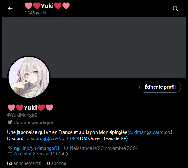 ShinobuRP's tweet photo. Voilà mon  ancien compte (Hack) pour les curieux, a quand un compte qui va durer plus longtemps ;-; https://t.co/wkBbuXl4YH