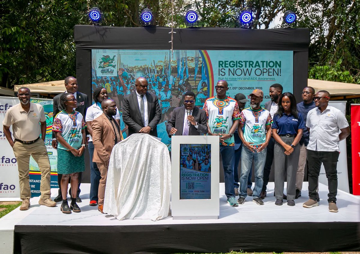 UgFinancialTime's tweet photo. The 2026 Gulu City Marathon marathon returns on 5th December 2026, bringing runners, communities and visitors together in a celebration of resilience, community and transformation.

Registration is now open as the road to Gulu begins.

#GuluCityMarathon26 #RunGulu #VisitGulu https://t.co/mlaAu2UTjZ