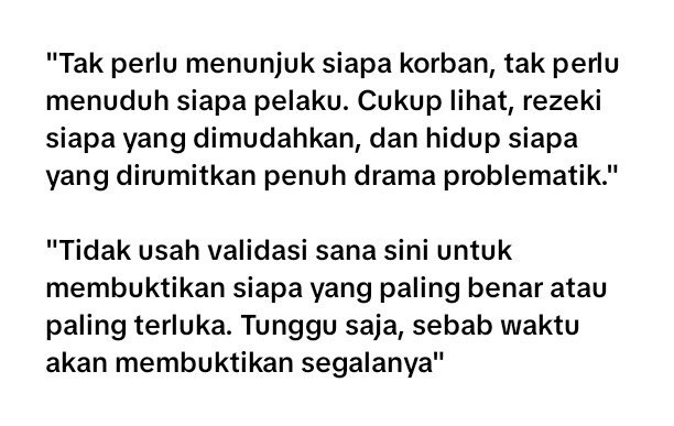 G3moy01's tweet photo. Semesta punya cara sendiri buat nunjukin siapa yang benar. https://t.co/w2IuHiv1se