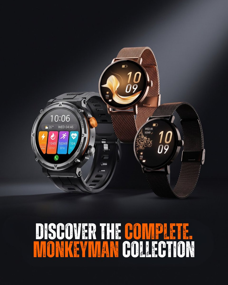monkeymanstore's tweet photo. You asked, we rebuilt! Our brand new website is live- faster, smoother &amp; built for your experience. Explore latest smartwatches, easy checkout, tracking &amp; exclusive deals all in one place today.

Visit:https://t.co/6lRhgng39H

#NewWebsiteLive #MonkeymanStore #YouAskedWeRebuilt https://t.co/Ki9eBo6loX