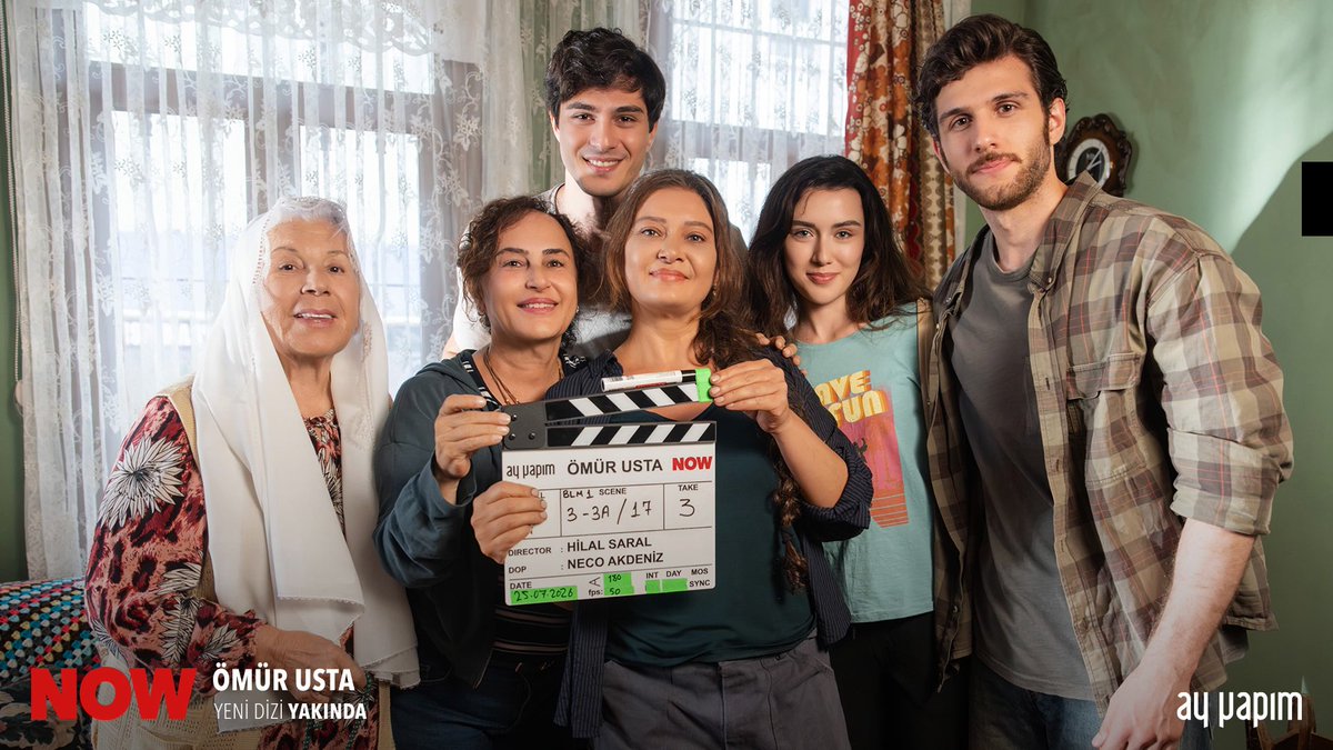 BlogRumoreS's tweet photo. Tras las cámaras de #ÖmürUsta, gran apuesta de Ay Yapim para la próxima temporada que consiste en una adaptación del éxito brasileño #FinaEstampa.
Con Nurgül Yeşilçay como protagonista, llegará a Turquía en Septiembre por la pantalla de NOW.
@NrglYslcy @Now @AyYapim https://t.co/ULTOnjJiww