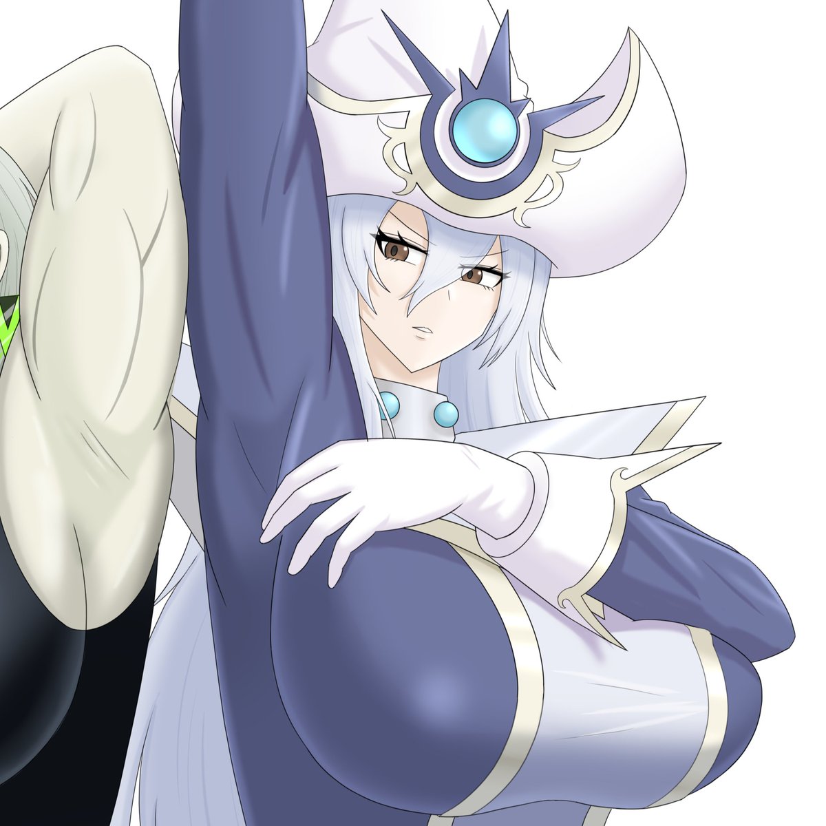 leodancer_love's tweet photo. サイマジwip💙

隣にディアベルスターがいます
#OCGファンアート https://t.co/gB0oZeCw44