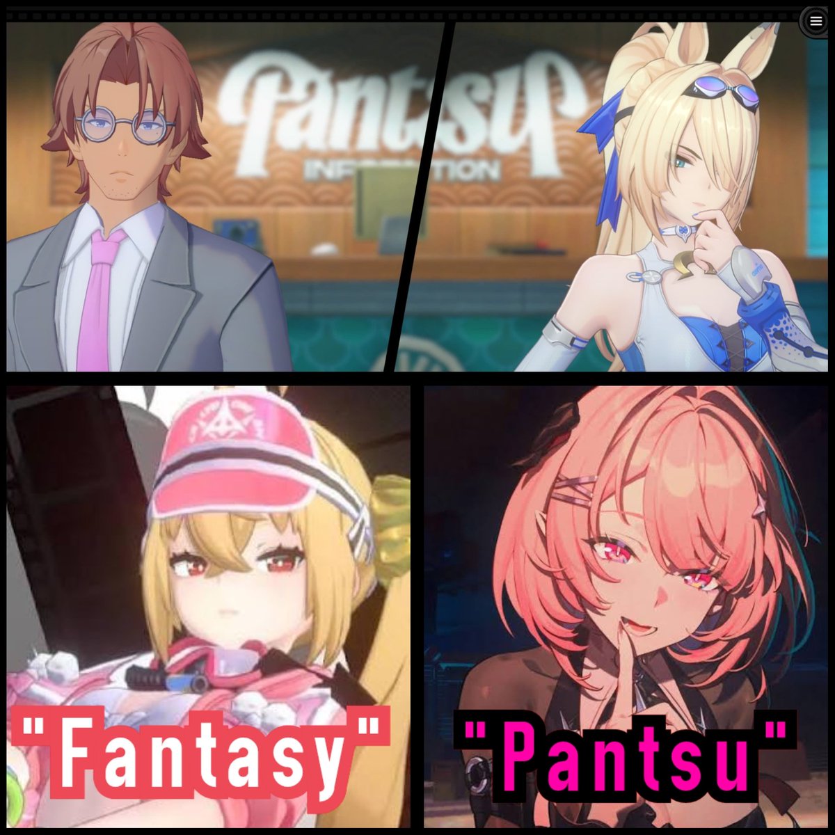 sakuraplush's tweet photo. There are 2 kinds of girls in Zenless. https://t.co/UKCASMl1Sn