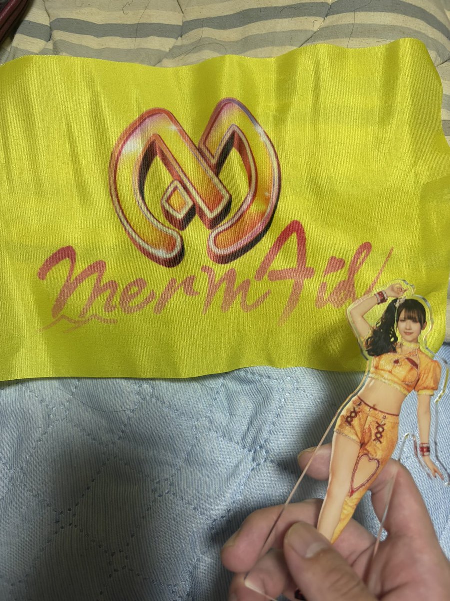 pure851411's tweet photo. 遅くなったけど茉莉花ちゃん誕生日おめでとう!!
いつも優しい笑顔に癒されてます🥰
サマキラ天極参戦するのでよろしくね〜
#水島茉莉花生誕祭2026
#しゃんきいて
#Merm4id https://t.co/SxUgBYmSPV