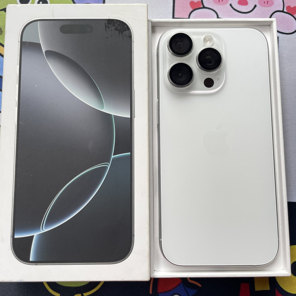 eieiphoneipad's tweet photo. 💫16 pro 128gb 
💖18900💖
-เบต้าแบต90%
-ตำหนิมีจุดริมๆตามภาพนะคะ
-เครื่องศูนย์ไทย ไม่เคยซ่อมค่ะ
-มีรอยขนแมวสั้นๆ1จุด
-มีกล่อง
-นัดรับรถไฟฟ้าสีชมพู
#ไอโฟนมือสอง #ไอโฟนมือ2 #ส่งต่อไอโฟน #โทรศัพท์มือสอง #16pro #iphoneมือสอง https://t.co/1kq9l9SdO4