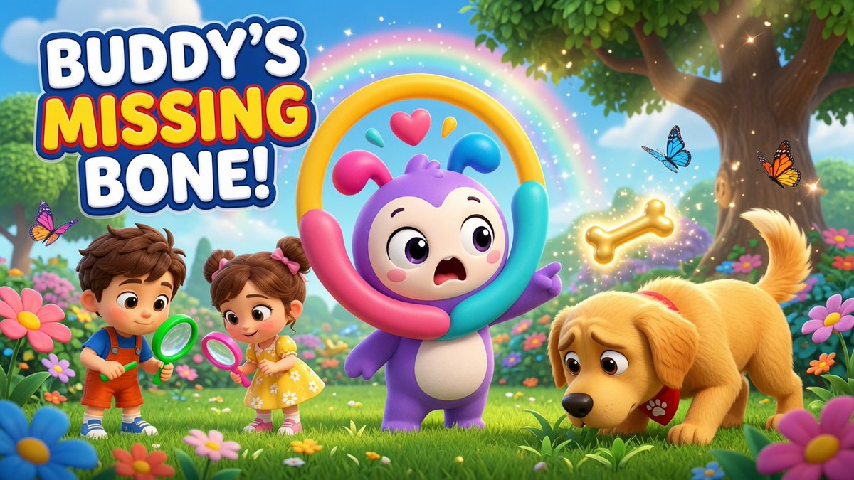 itsluliboo's tweet photo. 🐾 Buddy's Missing Bone! | LuliBoo

Buddy lost his favorite bone! Help us find the clues in the garden 🦴🌈 A fun new adventure is here!
📺 Watch: https://t.co/7yoPGPlDYb

#LuliBoo #KidsCartoon #ForKids #PreschoolLearning #BuddysMissingBone #KidsVideos #ToddlerShows https://t.co/1ol2FAOKOE