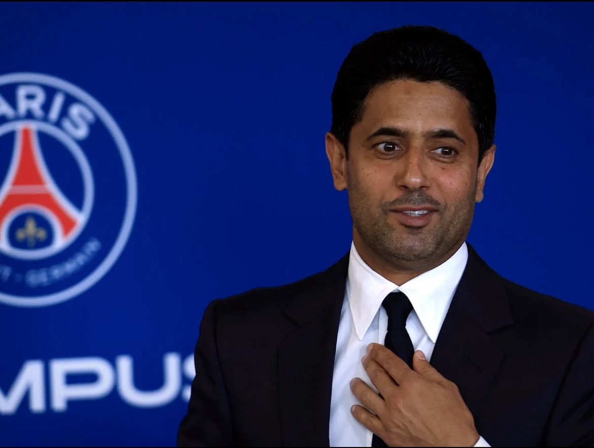 DailyFootyHQ's tweet photo. 🚨 BREAKING: UEFA are reportedly discussing putting forward a candidate to challenge Gianni Infantino in the next FIFA presidential election.

Nasser Al-Khelaifi has significant support, but those close to the PSG president insist he has NO intention or ambition to run for FIFA president.

Al-Khelaifi is expected to continue his roles at PSG and beIN Sports while supporting European and world football institutions.

The FIFA presidency race could be one to watch. 👀🌍⚽

#FIFA #UEFA #AlKhelaifi #Football