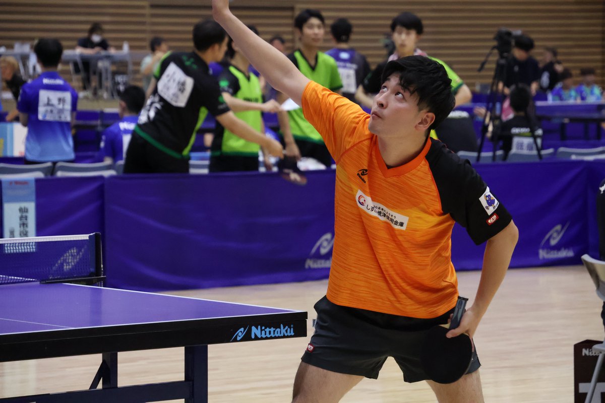 Rallys_pingpong's tweet photo. 第76回全日本実業団卓球選手権大会📷

①星優真（JR北海道）
②岡田崚（イルマソフト）
③石山慎（しずおか焼津信用金庫）
④谷垣佑真（ケアリッツ・テクノロジーズ）

#Rallys https://t.co/edfVxbWGTO