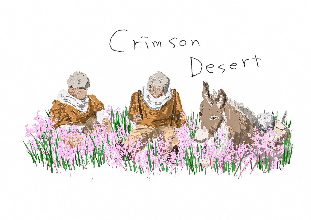 panrkgk's tweet photo. Sketch
#CrimsonDesert　#紅の砂漠 https://t.co/sTraXASAb7