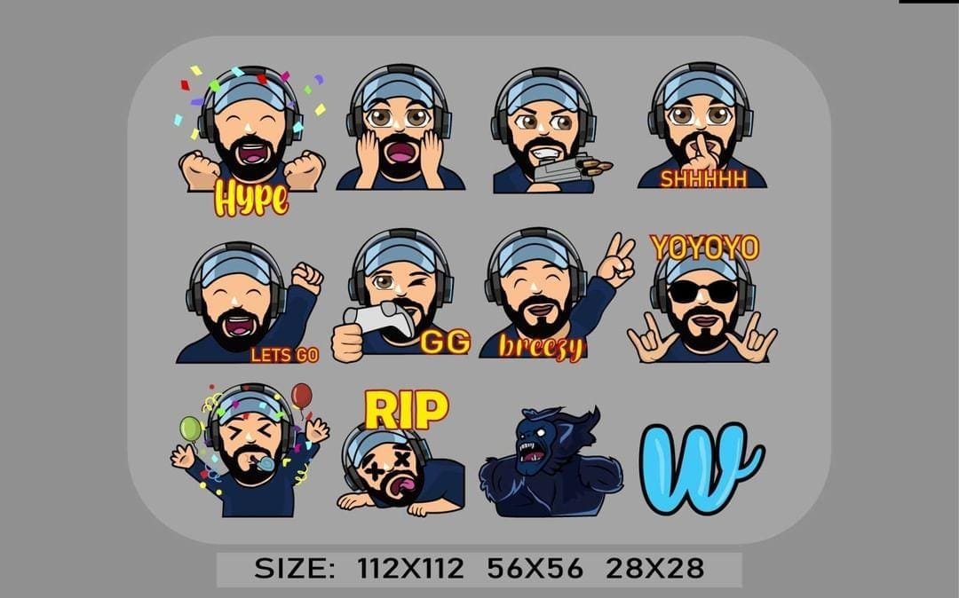 thegrace32's tweet photo. Level up your chat energy! 🎮💥 Custom emote pack drop featuring full hype expressions &amp; reactions. Which emote is your personal favorite? Drop it below! 👇

#TwitchEmotes #DiscordEmotes #StreamerAssets #TwitchStreamer #GamerArt #EmoteArtist #TwitchCommunity https://t.co/G4PDZpSxkU